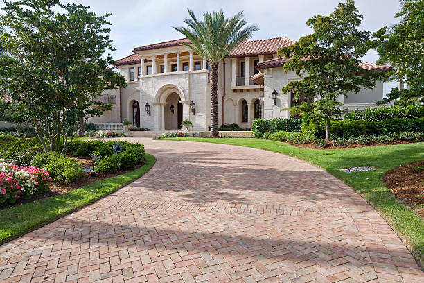 Residential Paver Driveway in Maple Park, IL
